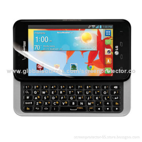 Screen Protector for LG, Clear and Anti-fingerprint, Anti-reflection